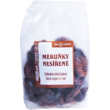 Bio sušené meruňky nesířené 150 g