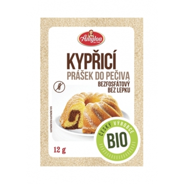 Bio kypřicí prášek do pečiva bez lepku 12g