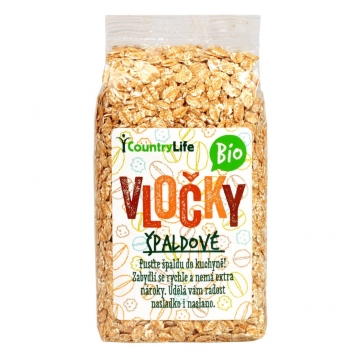 Vločky špaldové 250 g BIO COUNTRY LIFE 