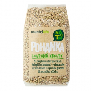 Pohanka loupaná kroupy 500 g COUNTRY LIFE 