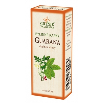 BYLINNÉ KAPKY GUARANA 50 ml