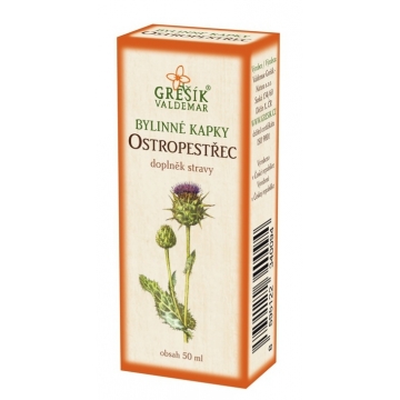 BYLINNÉ KAPKY OSTROPESTŘEC 50 ml