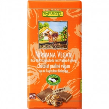 Bio čokoláda NIRWANA VEGAN RAPUNZEL 100 g 