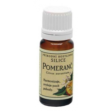 POMERANČ, 10 ml, PŘÍRODNÍ SILICE, GREŠÍK 