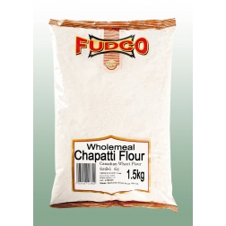 CHAPATI - mouka pšeničná celozrnná 1,5 kg FUDCO