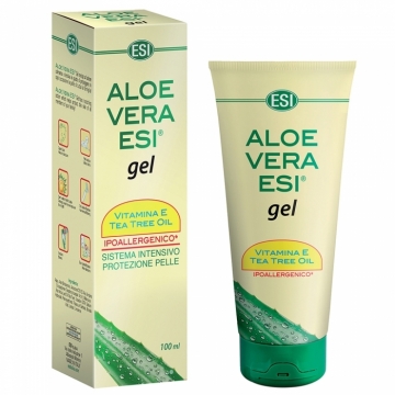 Aloe vera gel s vit. E a Tea-tree 100 ml ESI