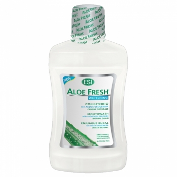 Ústní voda ALOE VERA BĚLÍCÍ bez alkoholu 500 ml ESI