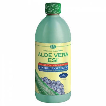 Šťáva ALOE VERA s BORŮVKAMI 1000 ml ESI