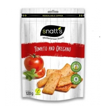 Chlebíčky tomato, oregáno 120g Snatts