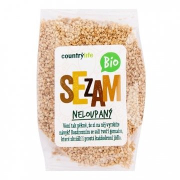 Sezam neloupaný 100 g BIO COUNTRY LIFE