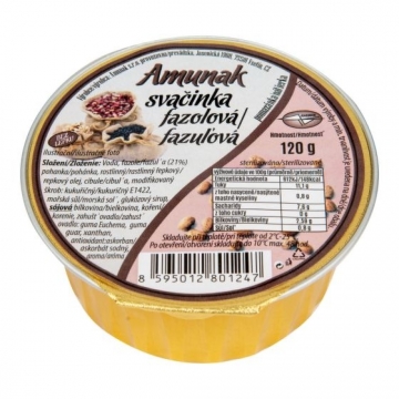 Svačinka fazolová 120 g AMUNAK 