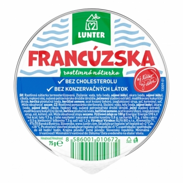 Francouzská pomazánka – konzerva 75g LUNTER