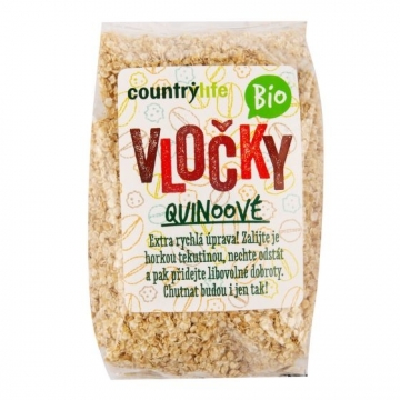 Vločky quinoové 250 g BIO COUNTRY LIFE 