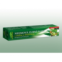 Neemová zubní pasta (gel) s amlou a hřebíčkem SANJIVANI 100 ml DNM