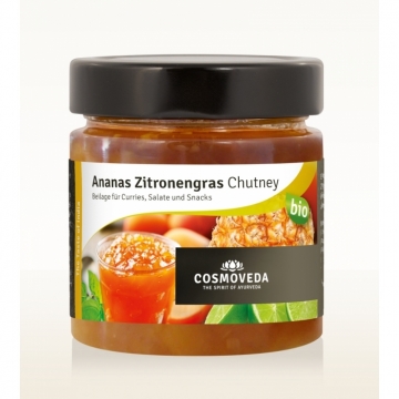 ČATNÍ ananas a citronová tráva BIO 225 g COSMOVEDA