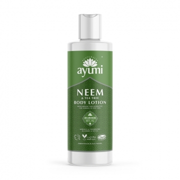 TĚLOVÉ MLÉKO S NEEMEM A TEA TREE 250 ml AYUMI