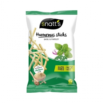 Snatt´s Hummus sticks bazalka, petržel 85g Steinex