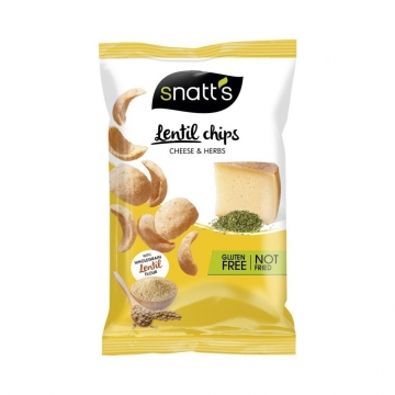 Lentil chips sýr bylinky 85 g Snatts Steinex