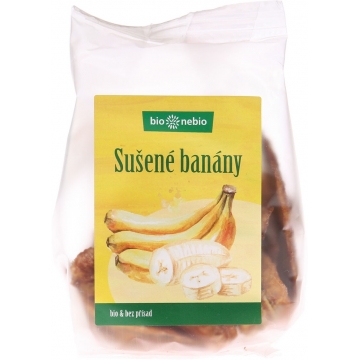 BIO Sušené banány bio nebio 100 g 