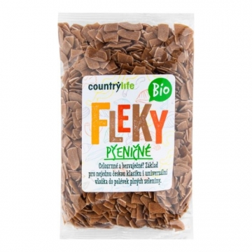 Těstoviny fleky celozrnné pšeničné 400 g BIO