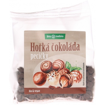 Bio pecičky z hořké čokolády bio*nebio 100 g 