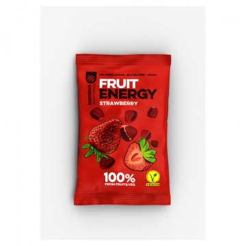 BOMBUS Fruit energy strawberry gummies 35 g