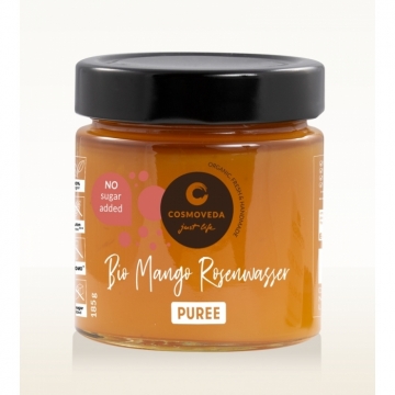 MANGO PYRÉ S RŮŽOVOU VODOU BIO 185 G COSMOVEDA