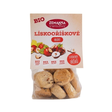 Lískooříškové bio hrudky 100g Zemanka