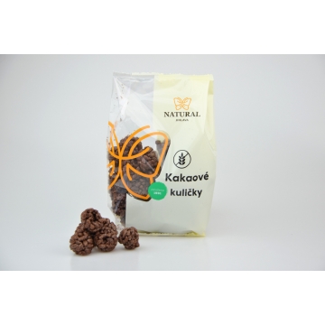 Kakaové kuličky bez lepku - Natural 150g