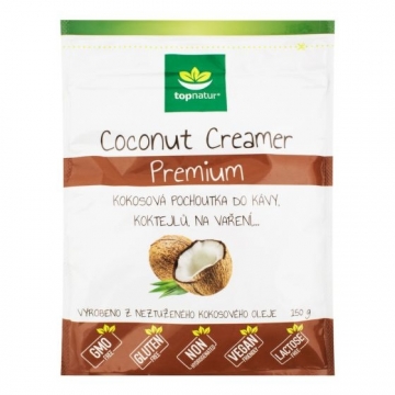 Pochoutka Coconut Creamer Premium 150 g TOPNATUR