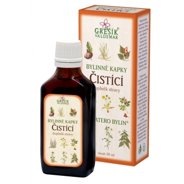 BYLINNÉ KAPKY ČISTÍCÍ 50 ml Grešík