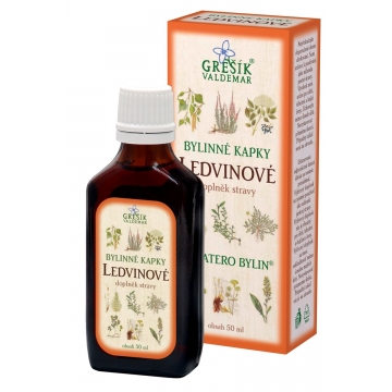 BYLINNÉ KAPKY LEDVINOVÉ 50 ml Grešík