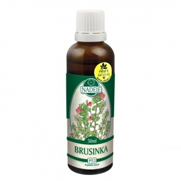 Naděje Brusinka - tinktura z pupenů 50 ml (Vaccinium vitis-idaea)