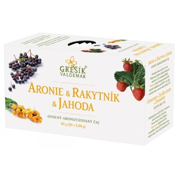 Aronie & Rakytník & Jahoda 20x2g Grešík