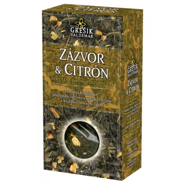 Zázvor & Citrón sypaný 70g Grešík