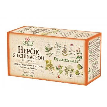 Hepčík s echinaceou 20x1,5g Grešík