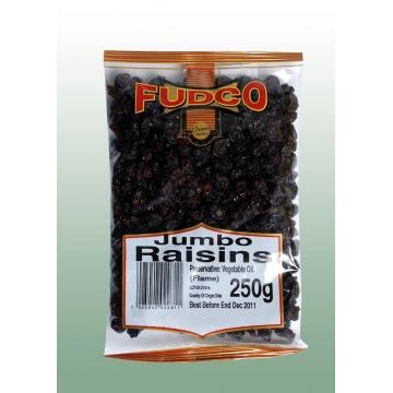 Rozinky JUMBO 250 g FUDCO