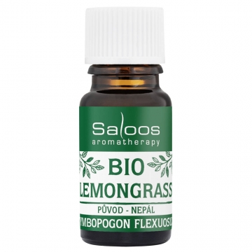 BIO LEMONGRASS PŘÍRODNÍ SILICE 5 ml SALOOS