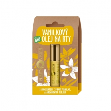 PURITY VISION Bio Vanilkový olej na rty 10 ml