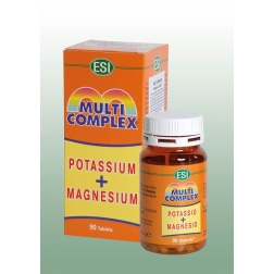 MULTICOMPLEX TABLETY - Magnesium + Draslík 90 ks ESI