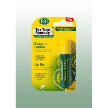 Balzám na rty s tea tree 5,7 ml ESI