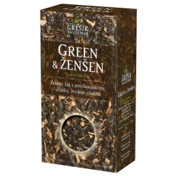 Green & Ženšen - pravý zelený čaj 70g (VALDEMAR GREŠÍK)