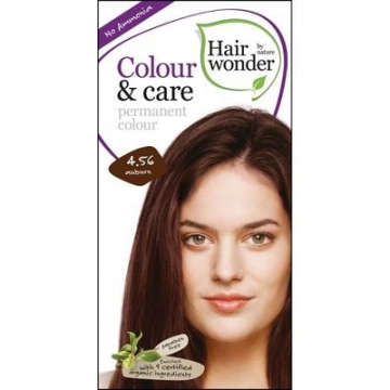 Hairwonder Přírodní dlouhotrvající barva BIO KAŠTANOVÁ 4.56