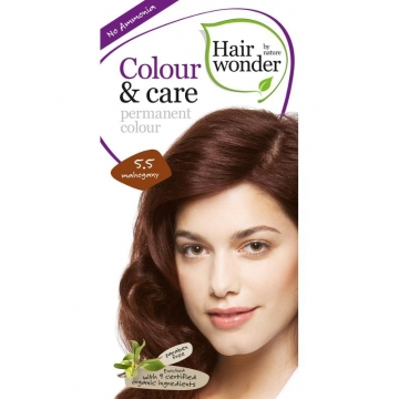 Hairwonder Přírodní dlouhotrvající barva BIO MAHAGON 5.5